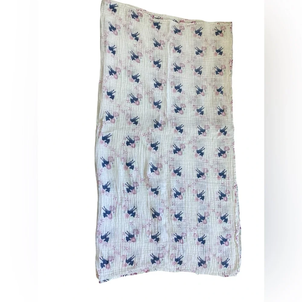 Aden +‎ Anais Disney Baby Bambi Deer Swaddle Blanket Muslin Purple Blue 41 x 44